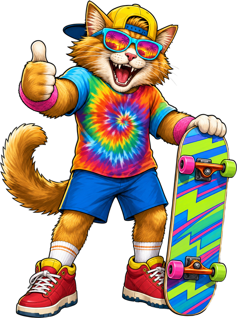 Rad Gato mascot